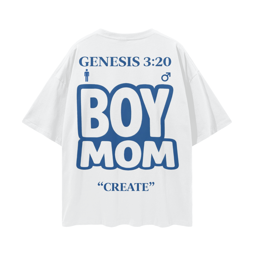 CREATE : “BOY MOM” TEE